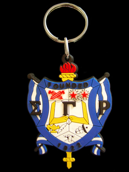 Sigma Gamma Rho Sorority Flexible Key Ring